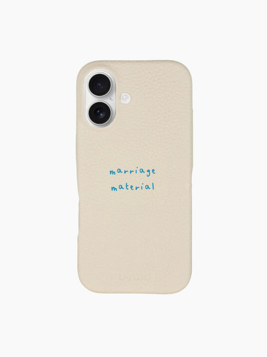 Cream iPhone Case