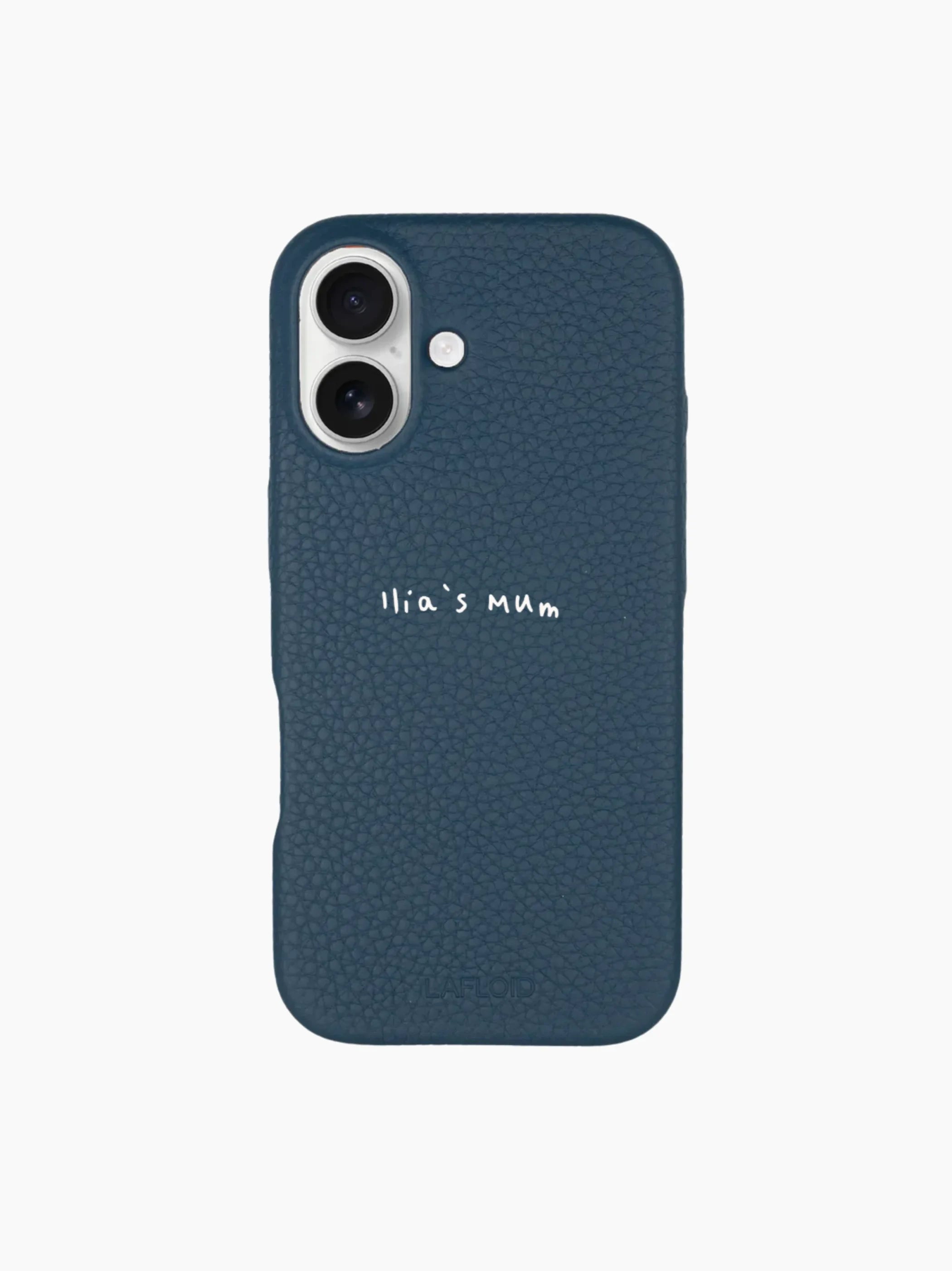 Personalised Navy iPhone Case