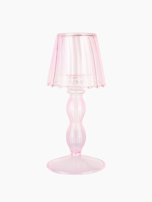 Pink Candle Lantern