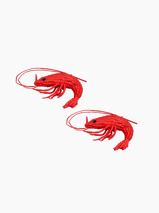 Prawn Napkin Ring Set