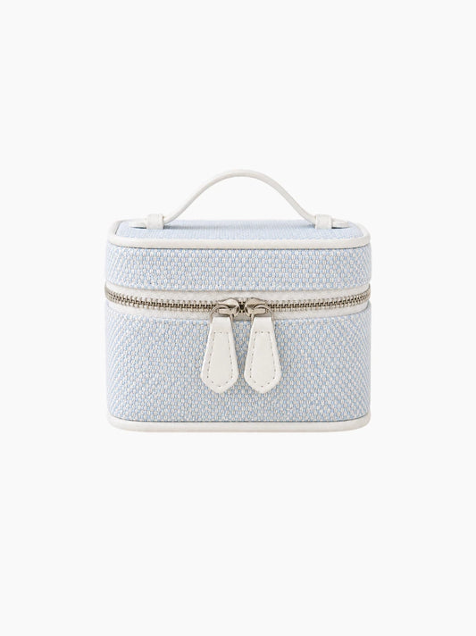 Mini Blue Jewellery Case
