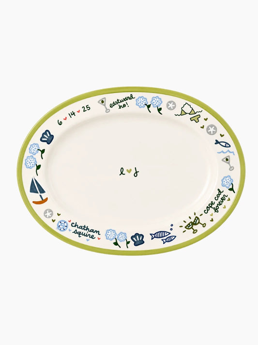 Bespoke Large Doodle Platter