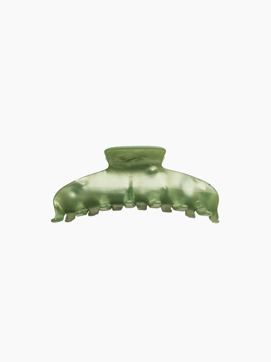 Green Hair Claw Clip