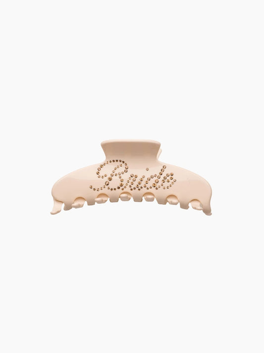 Bride Crystal Hair Claw Clip