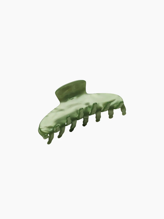 Green Hair Claw Clip