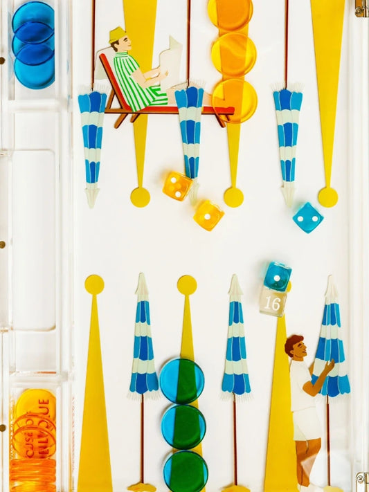 Portable Beach Backgammon