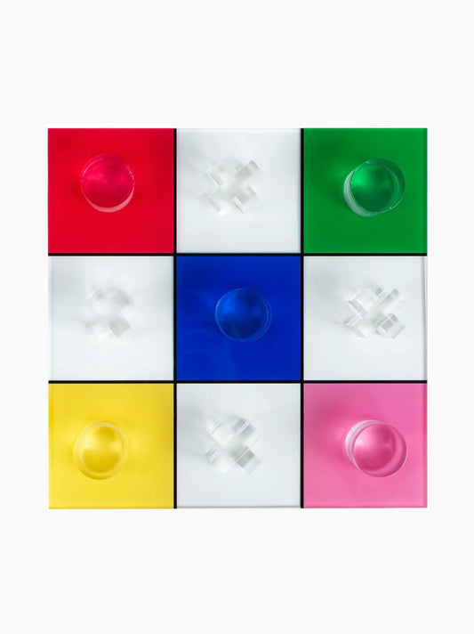 Rainbow Tic Tac Toe