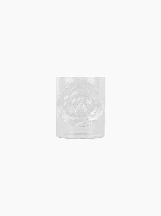 Clear Rose Tumbler