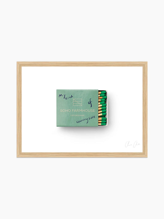 Matchbox at Soho Farmhouse Art Print