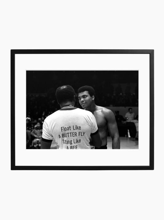 Float Like A Butterfly Muhammed Ali Art Print