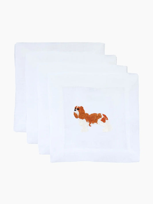 King Charles Spaniel Cocktail Napkins