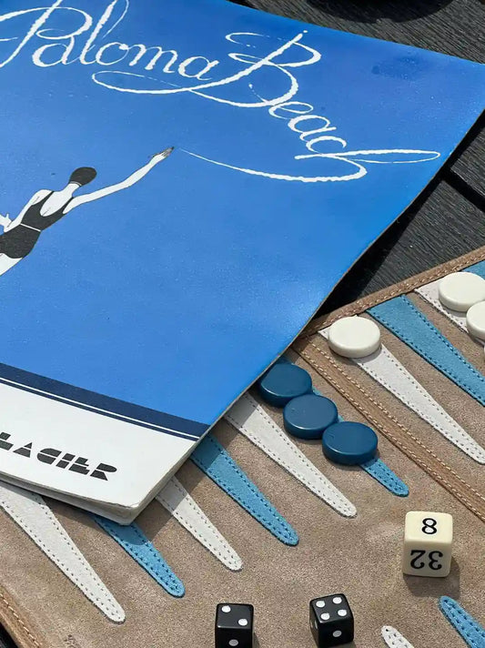 St Barth Travel Backgammon Board