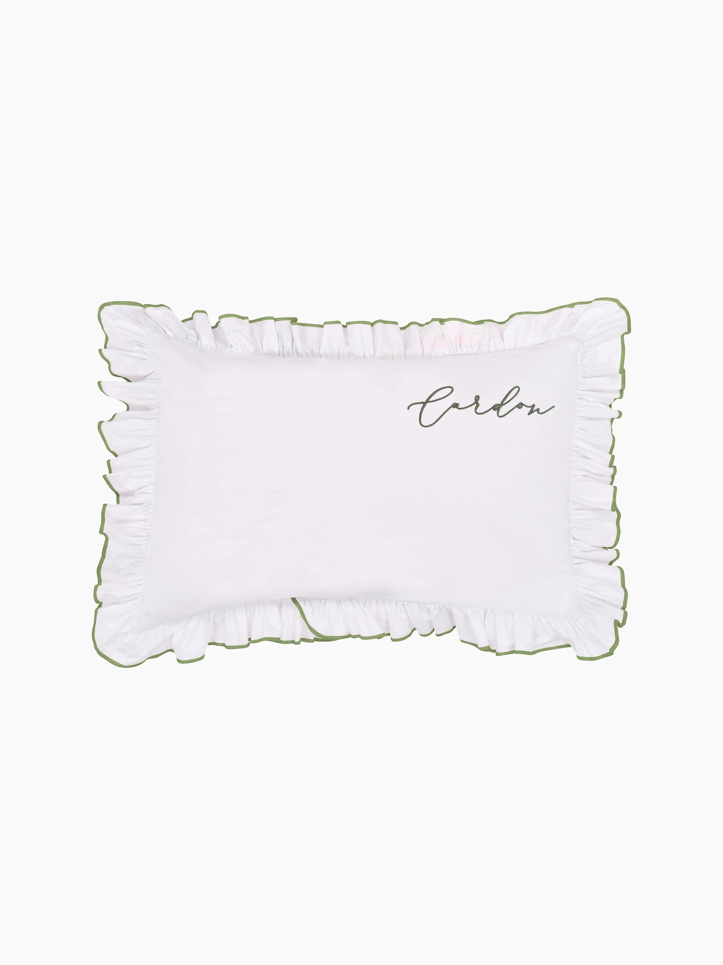 Personalised Green Provence Bed Set