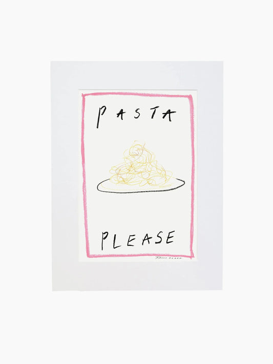 Pasta Please Art Print