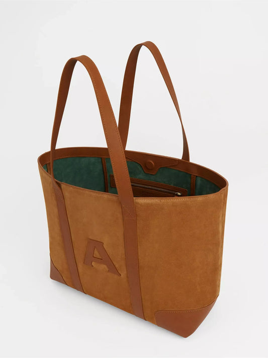 Personalised Suede Tote Bag
