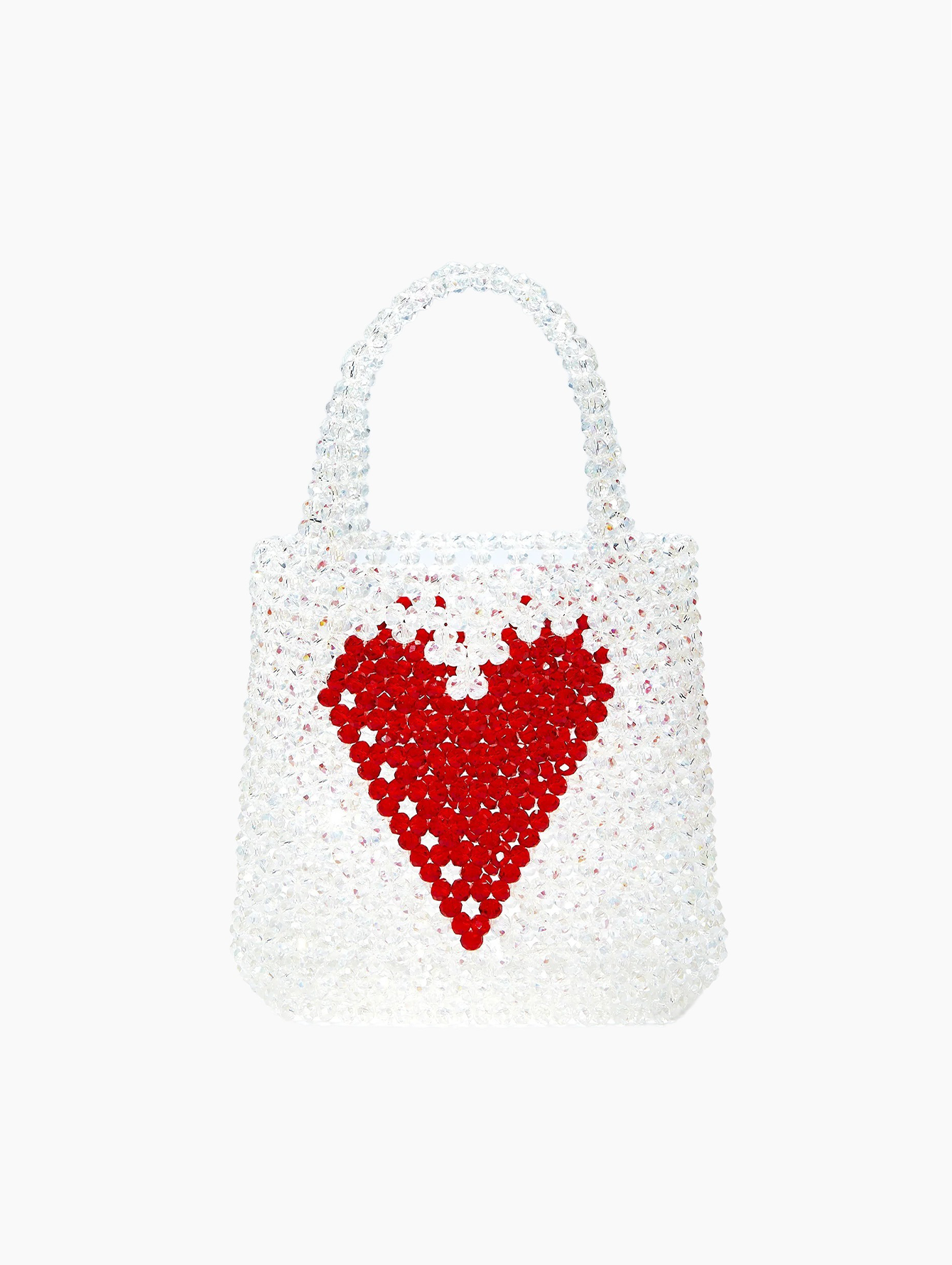 Heart 2025 beaded bag
