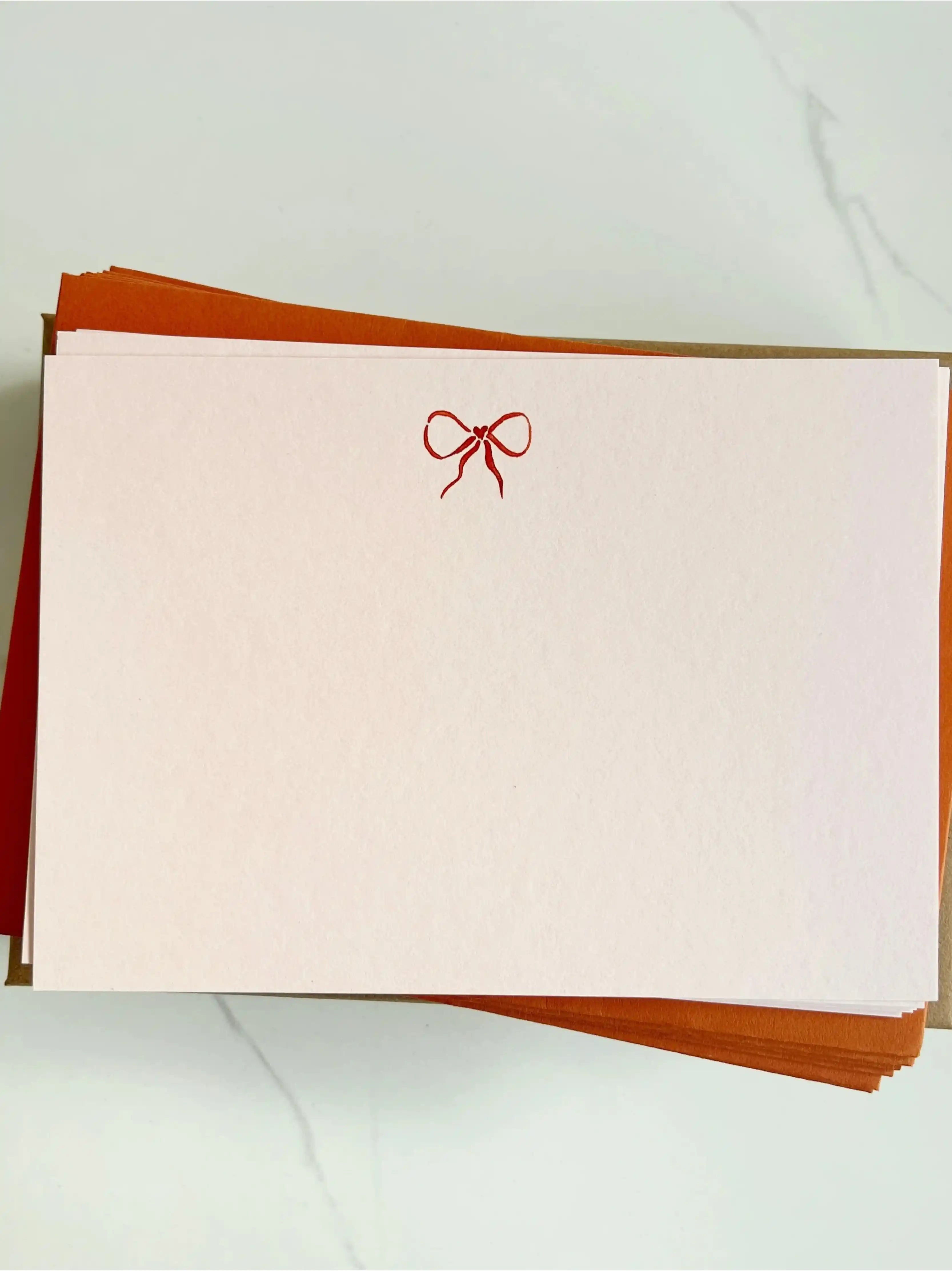 Shell Bow Note Cards