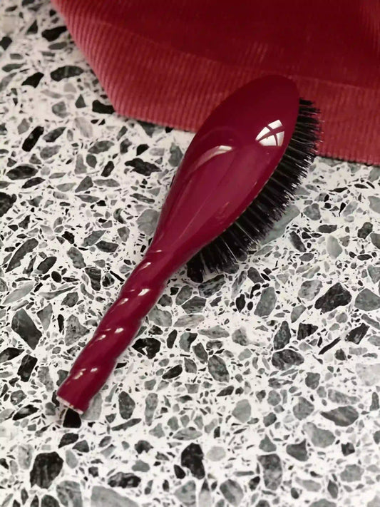 Cherry Red Hairbrush