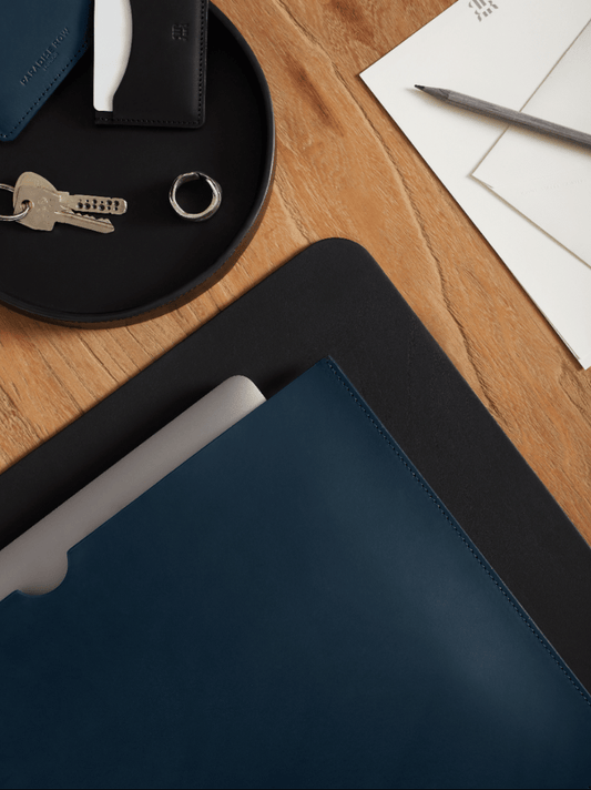 Personalised Leather Laptop Case