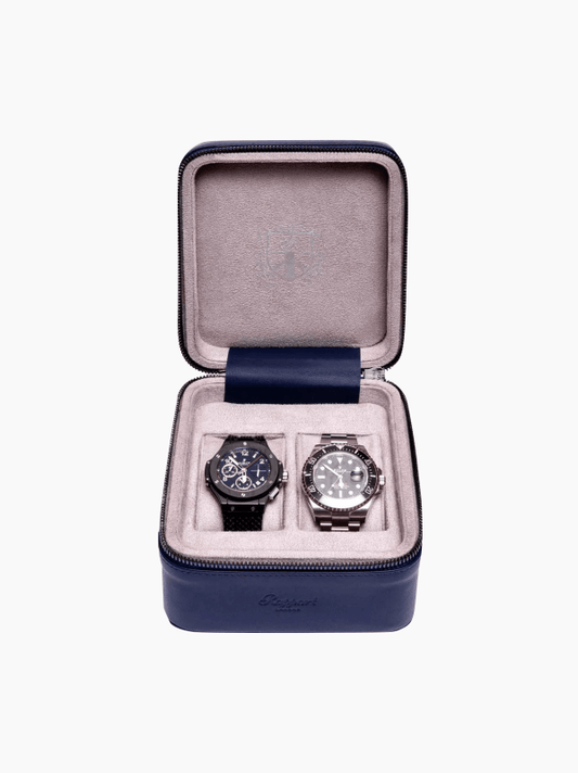 Leather Watch Zip Case