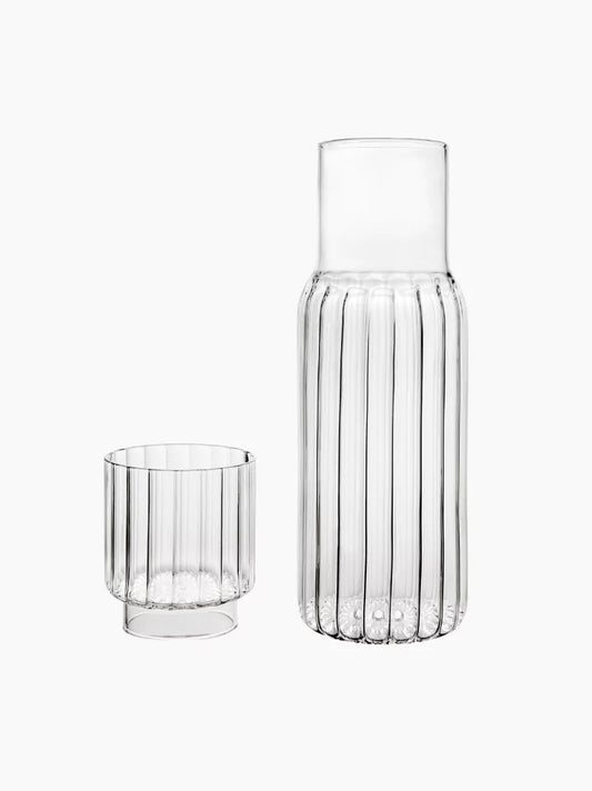 Pillar Carafe and Tumbler Set