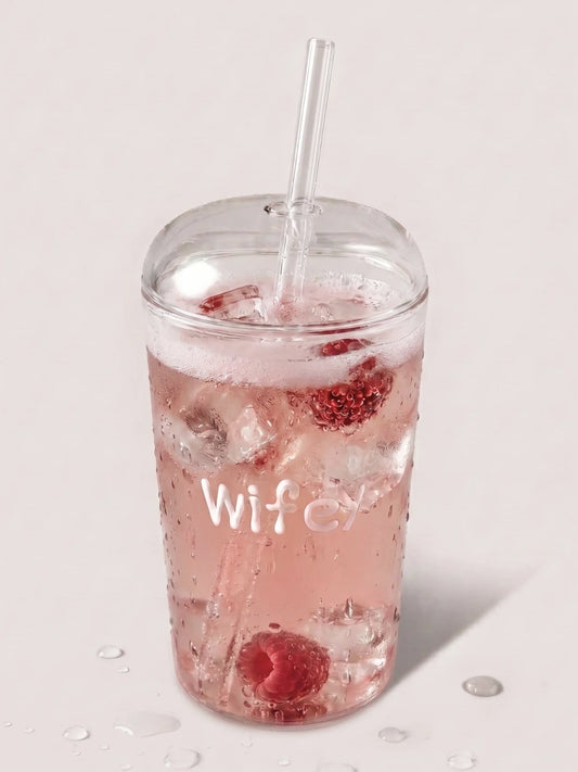 Wifey Glass Tumbler