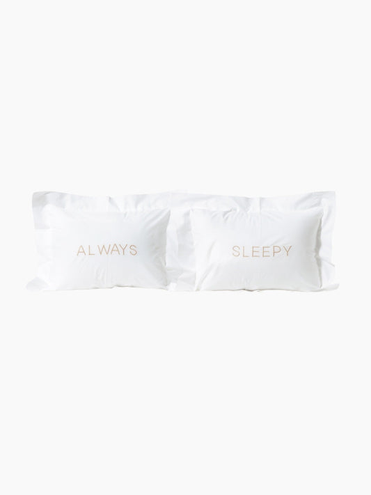 Always Sleepy Mini Pillow Case Set