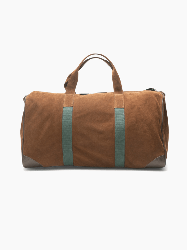 Boston Travel Bag Tobacco Suede