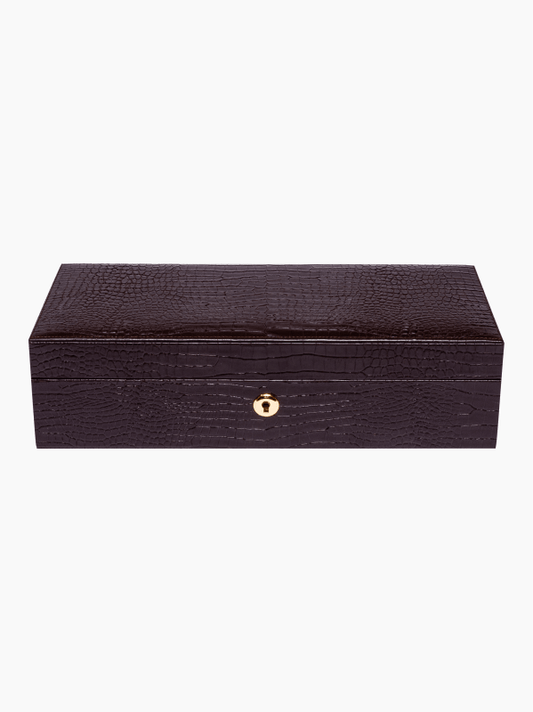 Brown Brompton Five-Piece Watch Box