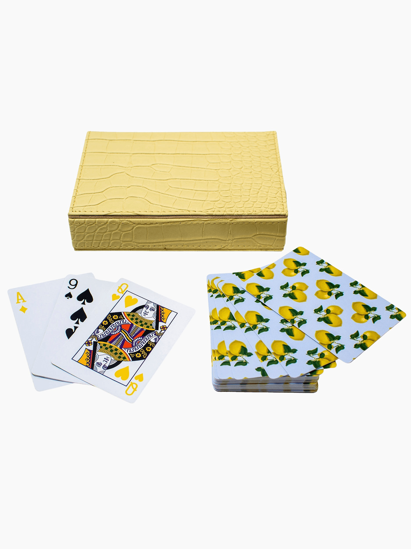 Capri Lemons Playing Cards