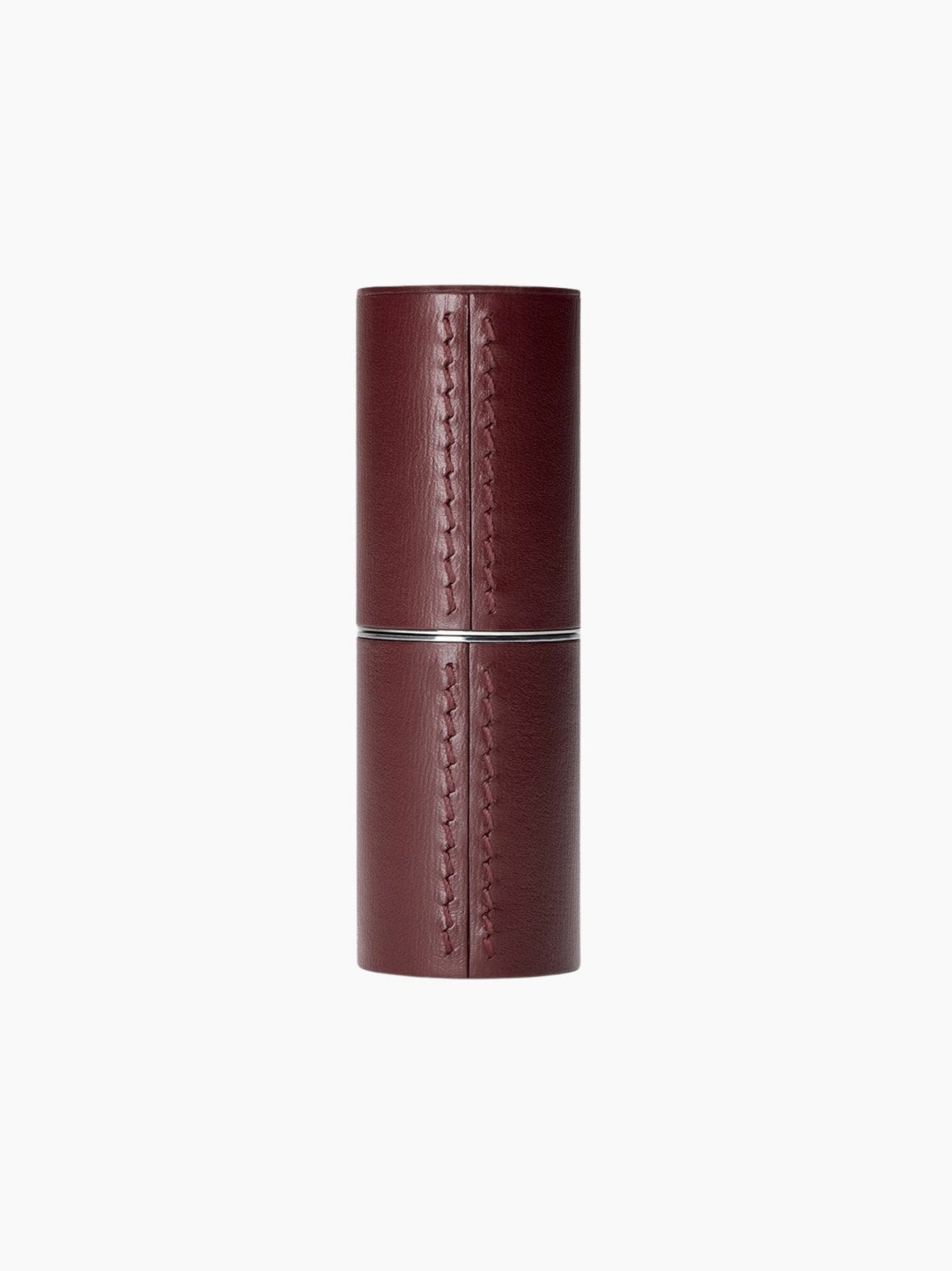Chocolate Leather Lipstick Case