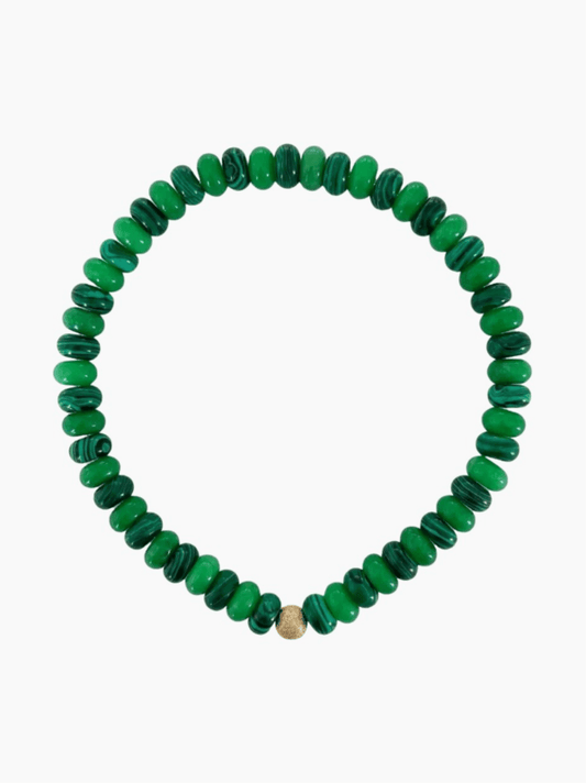 Green Malachite Choker