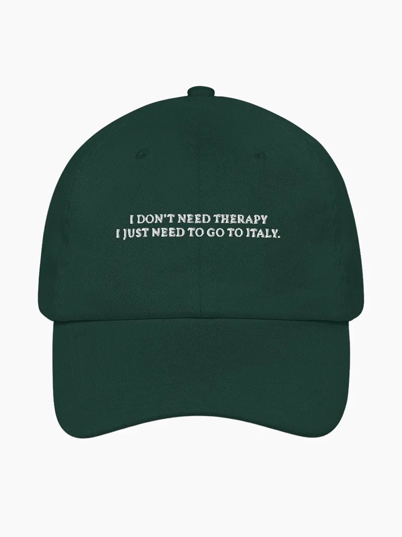 I Don't Need Therapy Cap