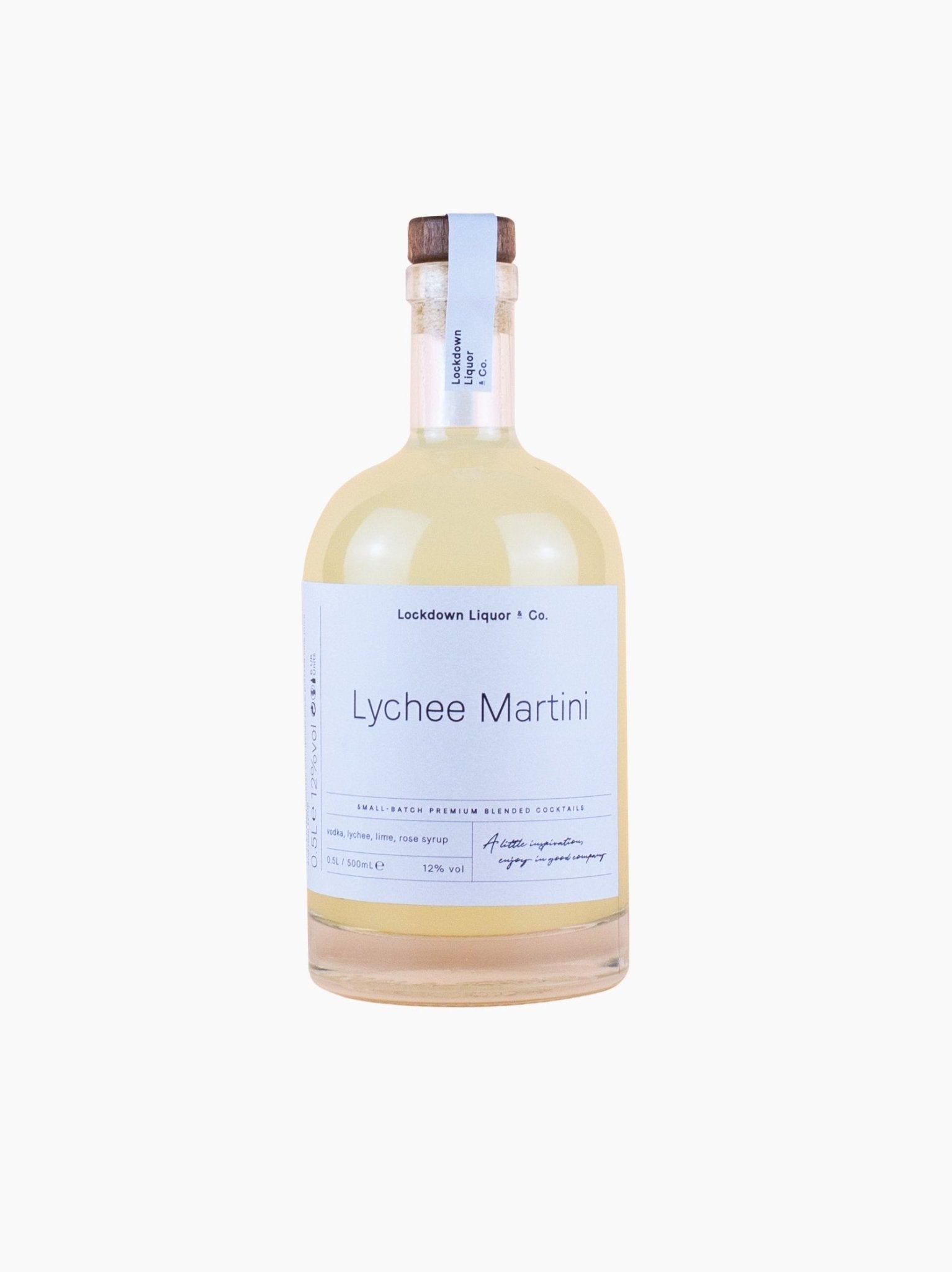 Lychee Martini Bottled Cocktail
