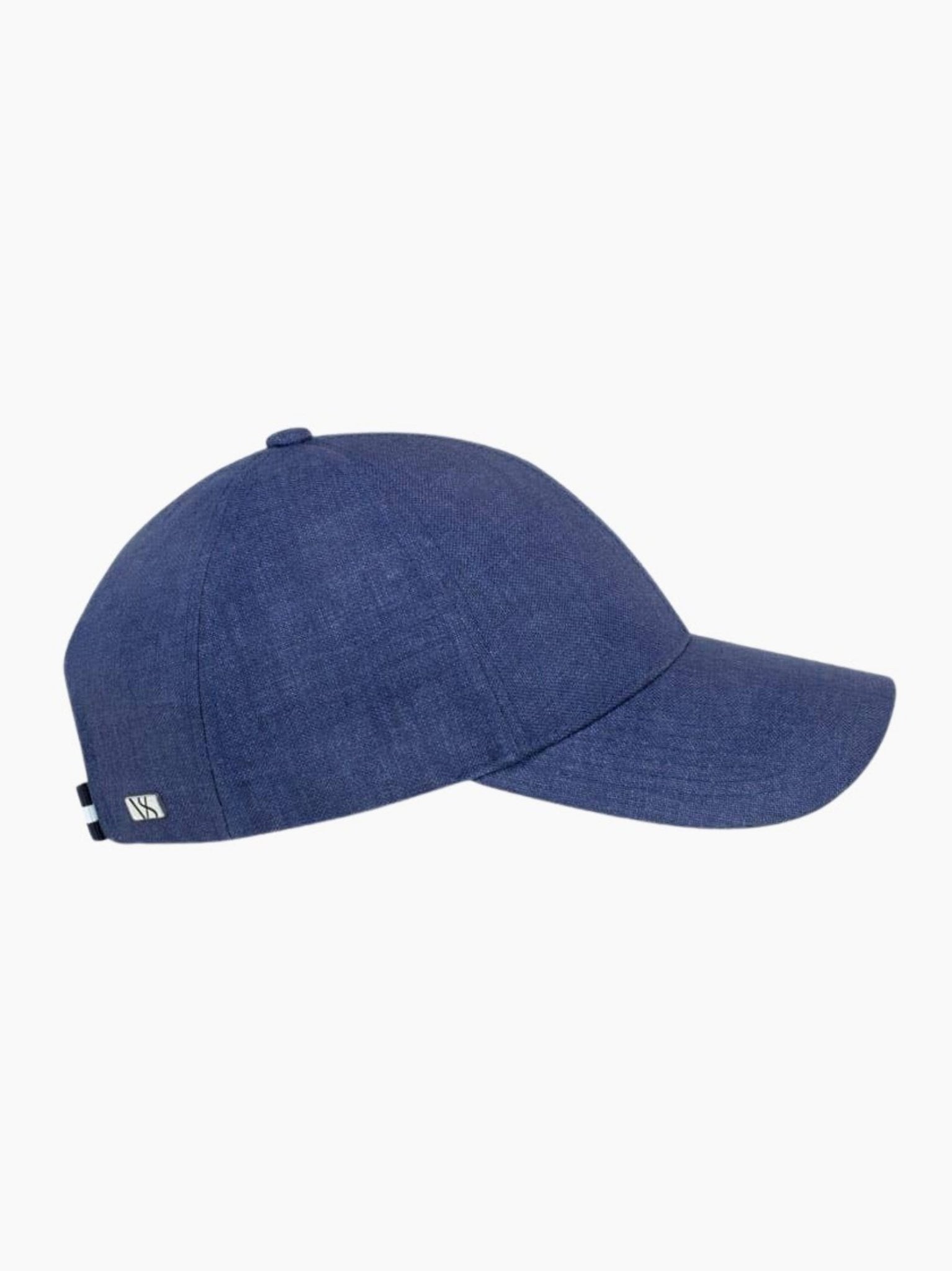Oxford Blue Linen Cap