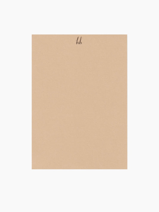 Personalised Writing Paper in Oat