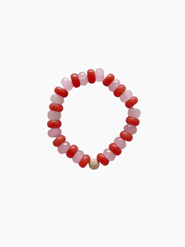 Pink Jade Bracelet