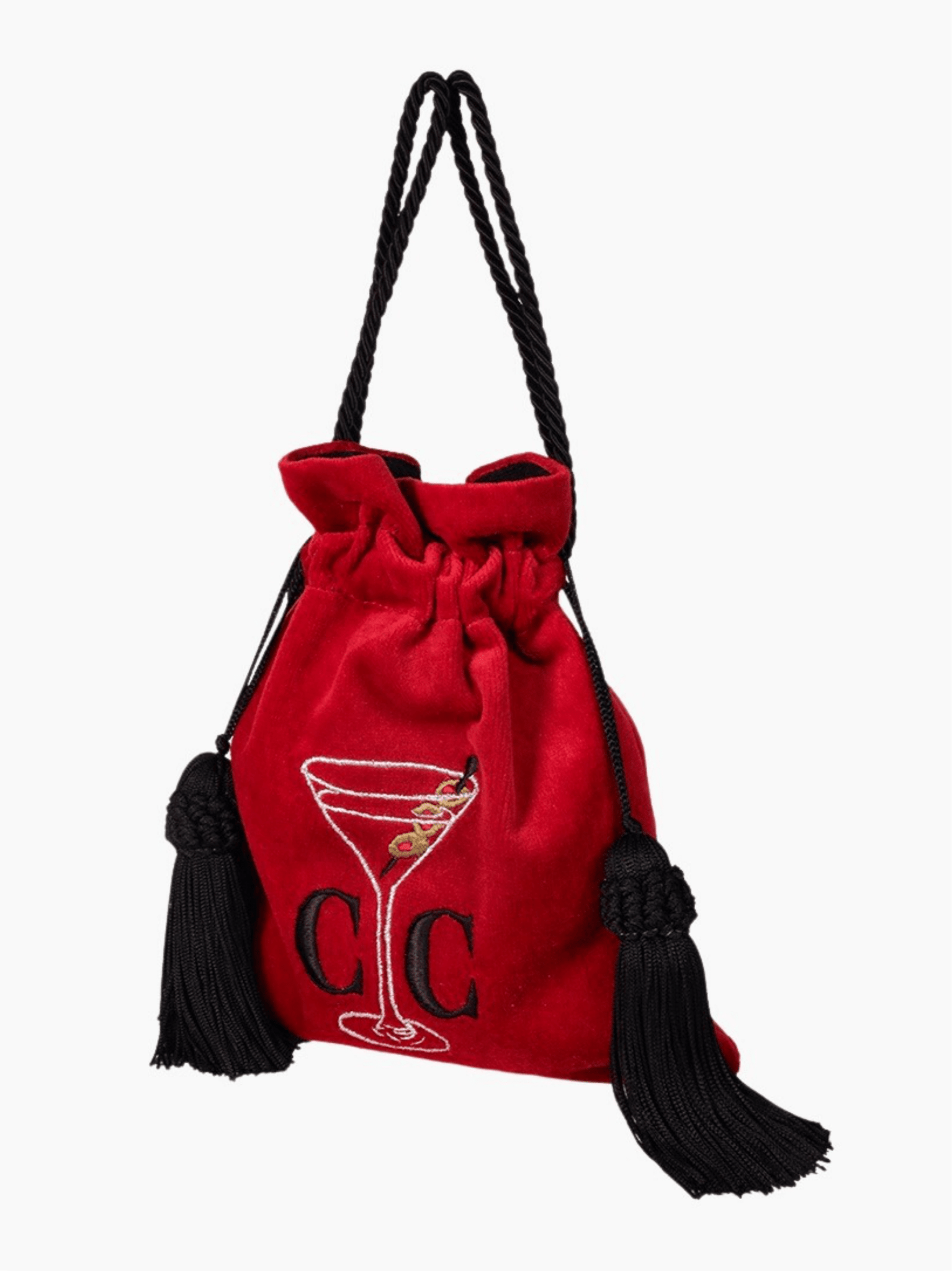 Red Velvet Martini Pouch Bag
