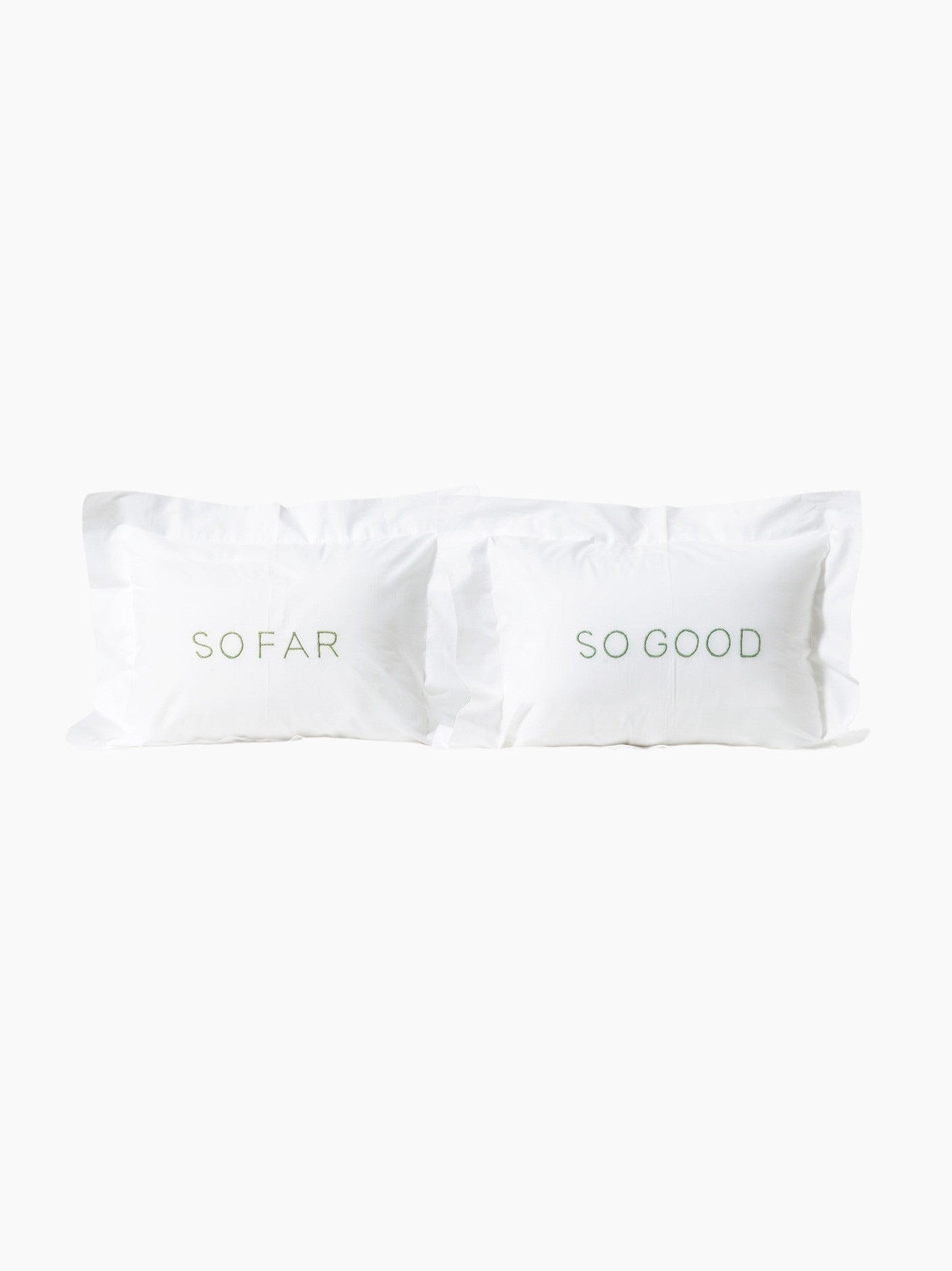 So Far So Good Mini Pillow Case Set The Go To