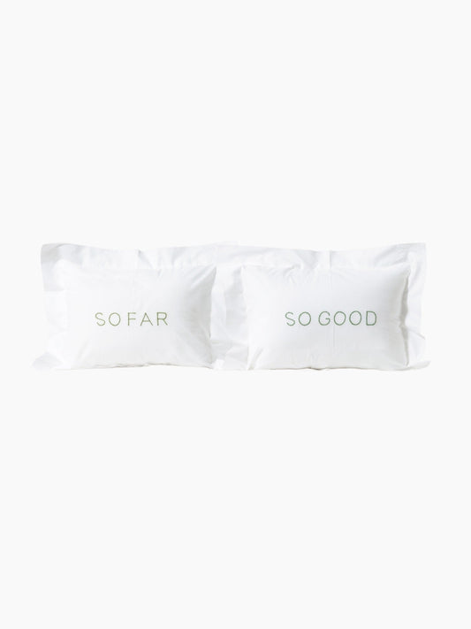 So Far So Good Mini Pillow Case Set