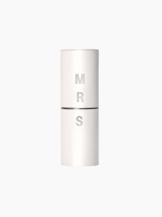 White Leather Lipstick Case