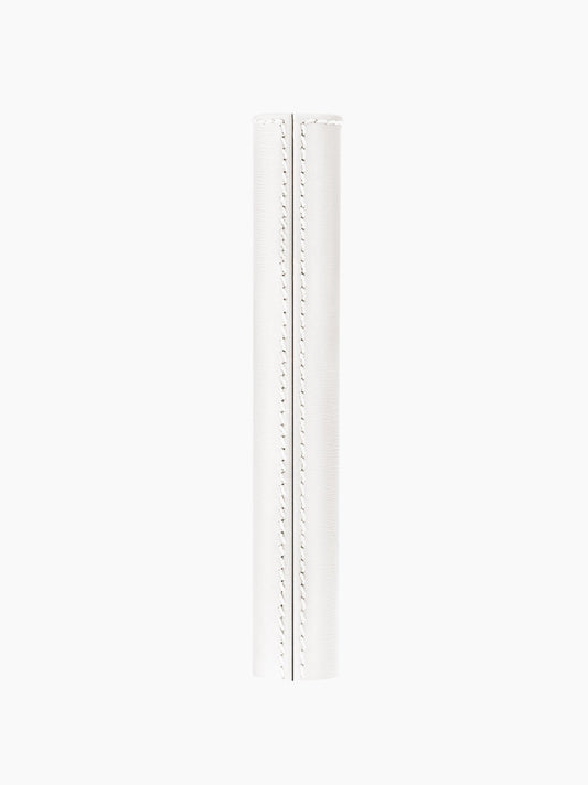 White Leather Mascara Sleeve