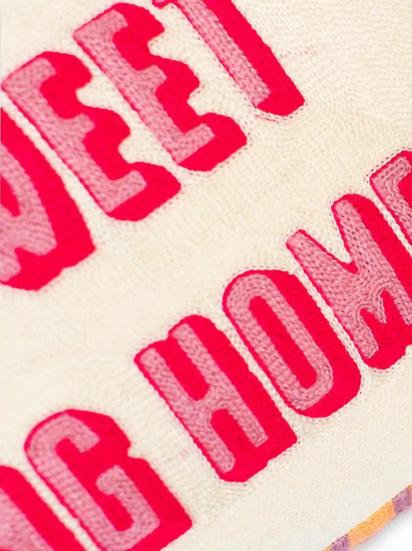 Home Sweet F*cking Home Needlepoint Cushion