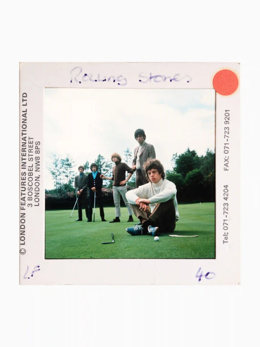 The Rolling Stones Playing Golf 1965 Print