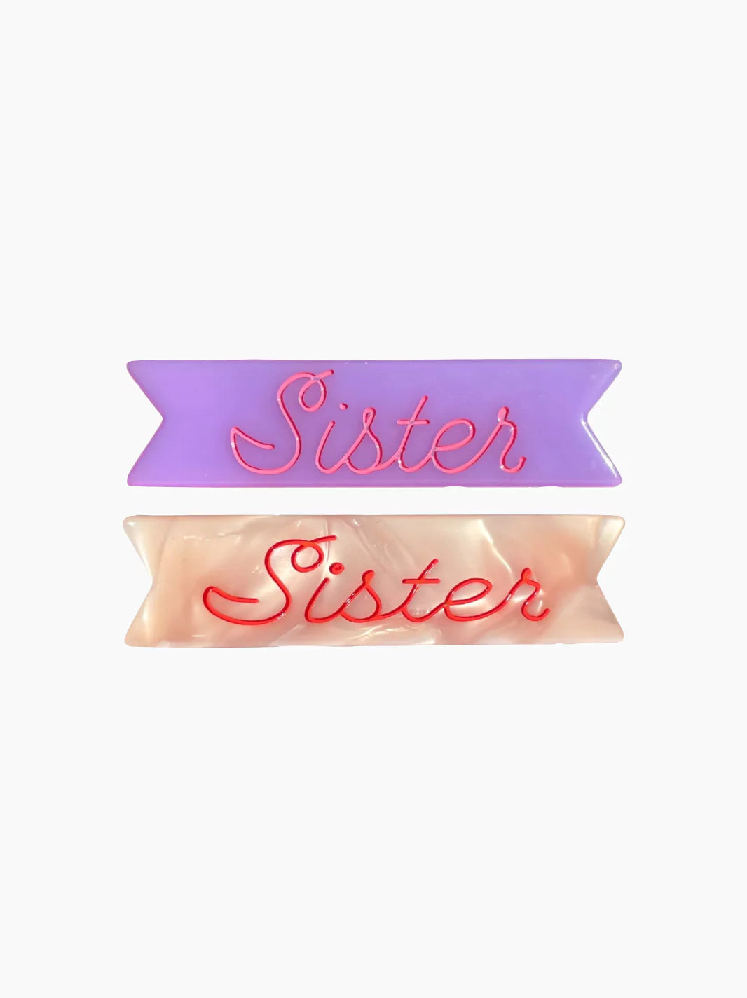 Sister Hair Clips Set