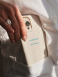 Cream iPhone Case