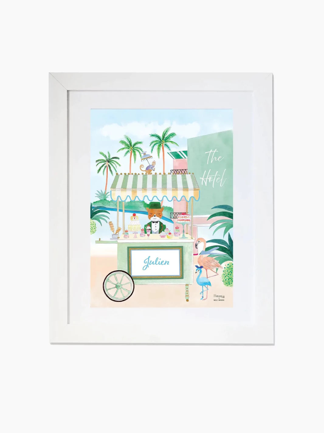 Personalised Beverly Hills Kids Art Print