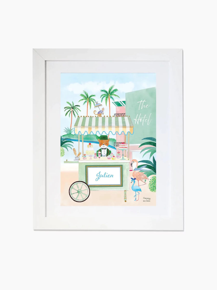 Personalised Beverly Hills Kids Art Print
