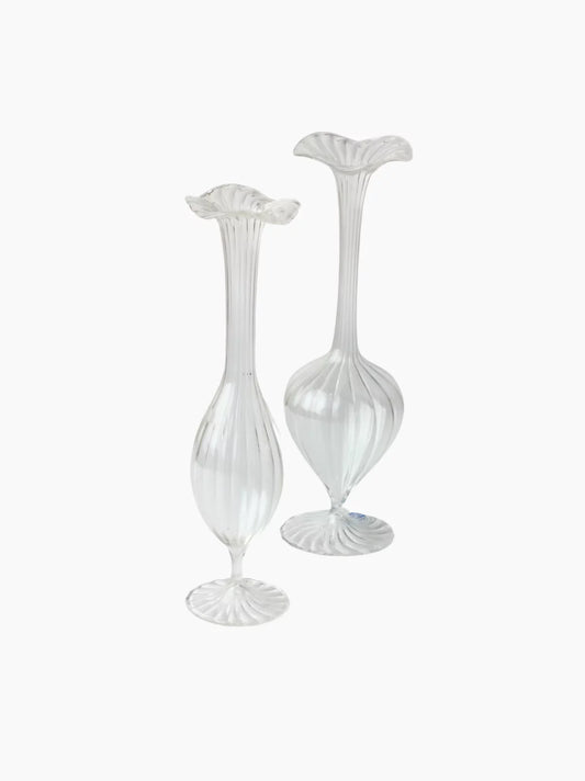 Murano Glass Vases Set of 2