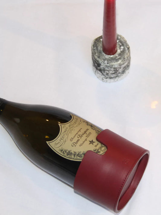 Leather Wine Bottle Holder